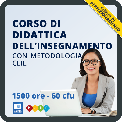 Corso di didattica dell'insegnamento con metodologia CLIL