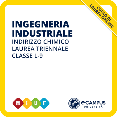 Laurea triennale In Ingegneria industriale chimica L-9