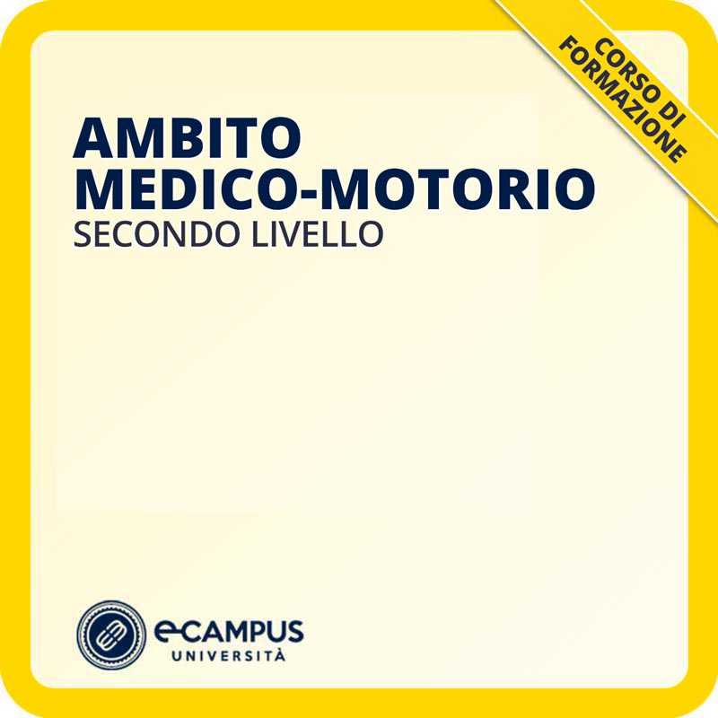 formazione di II livello in ambito medico-motorio