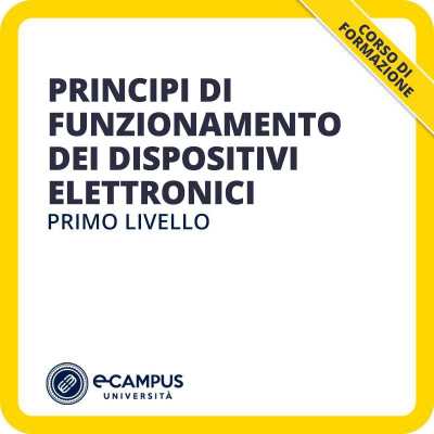 principi di funzionamento dei dispositivi elettronici