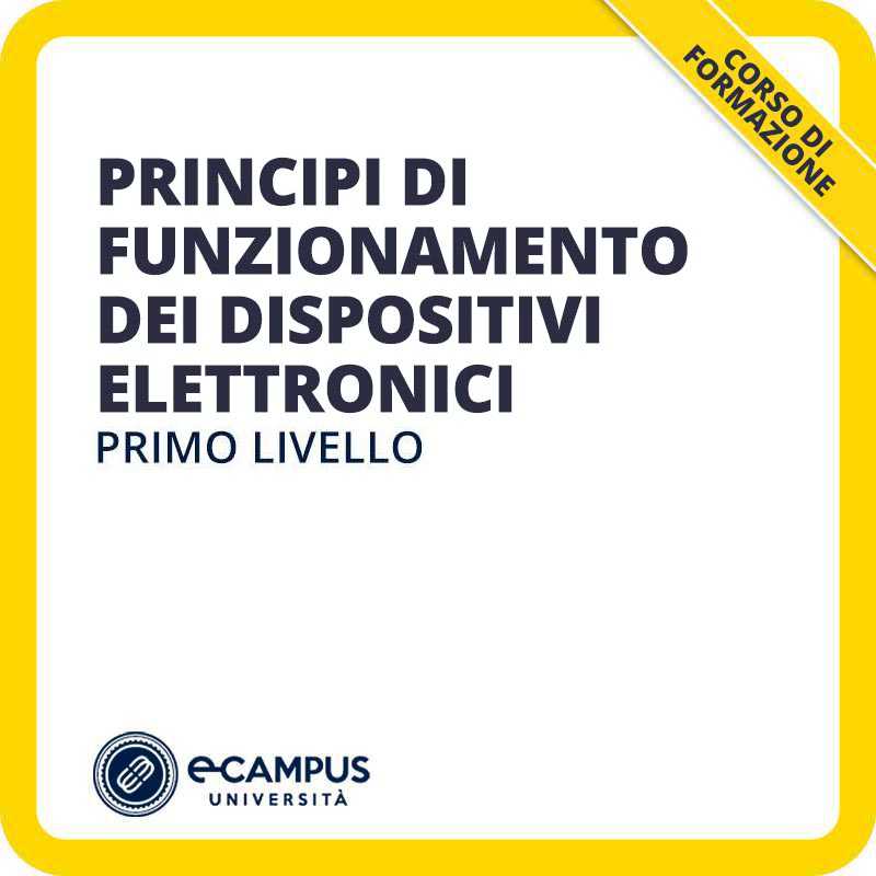 principi di funzionamento dei dispositivi elettronici