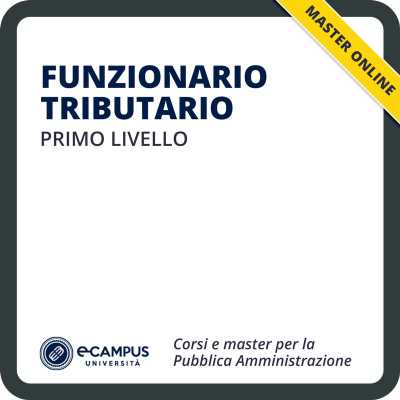 Master di I livello - Funzionario tributario